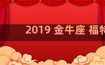 2019 金牛座 福特